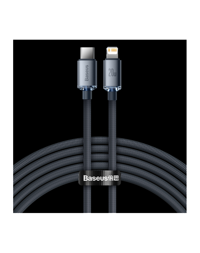 CABLE LIGHTNING TO USB 2M/BLACK CAJY000301 BAS(wersja europejska)S główny