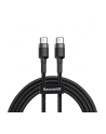 CABLE USB-C TO USB-C 2M/GRAY/BLACK CATKLF-HG1 BAS(wersja europejska)S - nr 1