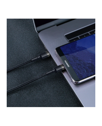 CABLE USB-C TO USB-C 2M/GRAY/BLACK CATKLF-HG1 BAS(wersja europejska)S