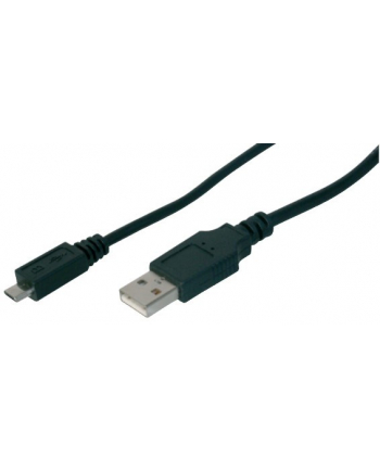 digitus Kabel USB A/microUSB B M/M czarny 1,8m USB 20 HighSpeed