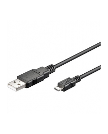 digitus Kabel USB A/microUSB B M/M czarny 1,8m USB 20 HighSpeed