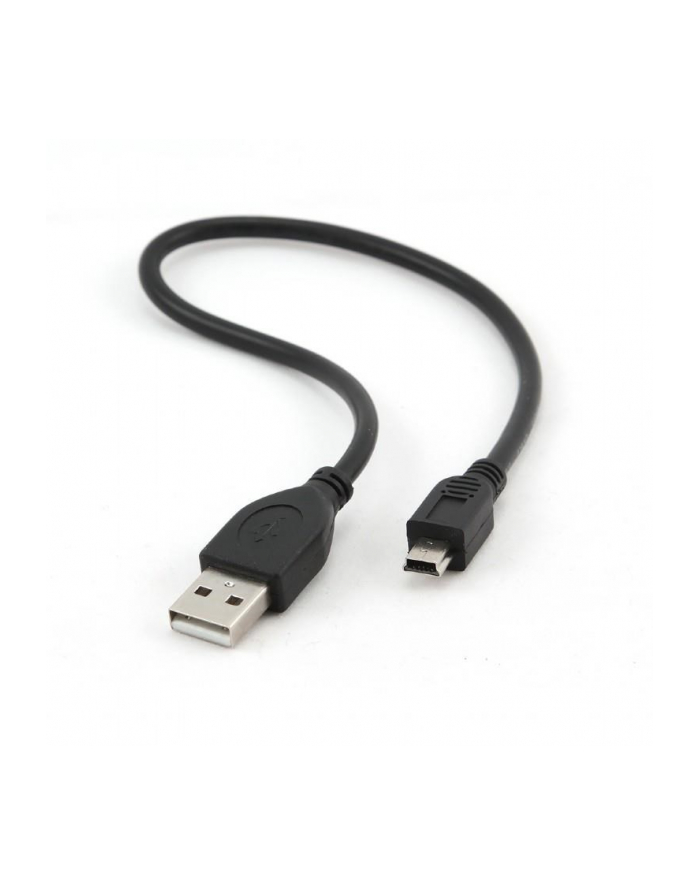 KABEL USB2 AM-MINI 30CM BLACK CCP-USB2-AM5P-1 GEMBIRD główny