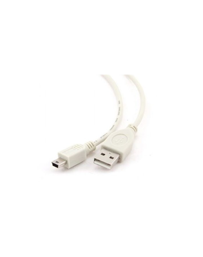 KABEL USB2 AM-MINI 09M WHITE CC-USB2-AM5P-3 GEMBIRD główny