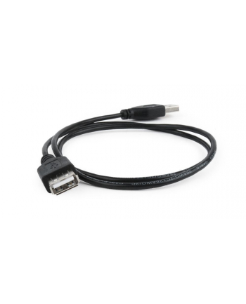 Kabel przedłużacz USB 20 Gembird AM-AF 0,75 m (czarny)
