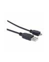 manhattan KABEL USB A-MicroB M/M 1,8M USB20 Hi-Speed czarny - nr 3