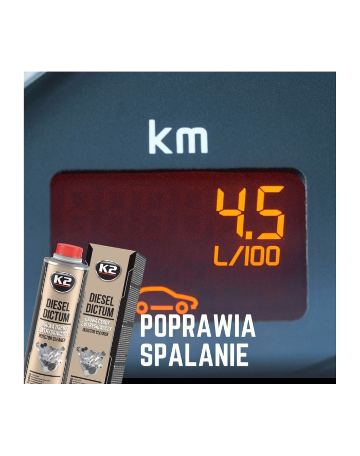 K2 PREPARAT DO CZYSZCZENIA WTRYSKÓW DIESEL DICTUM 500ML główny