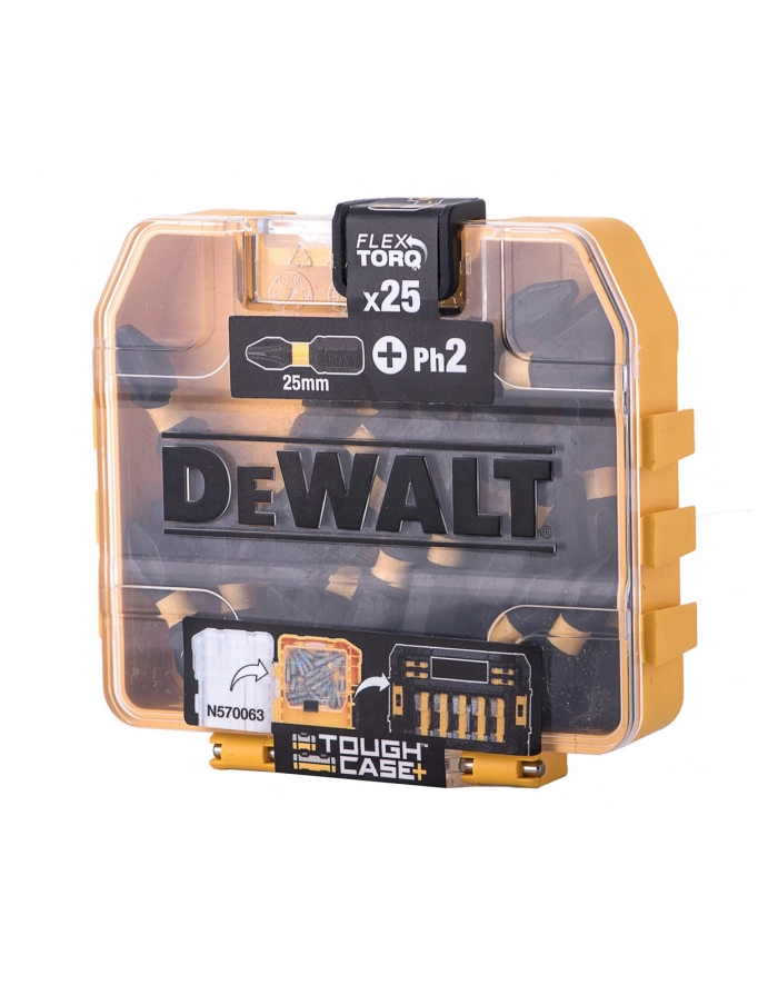 dewalt końcówki wkrętarskie ph2 25szt extreme tstak główny