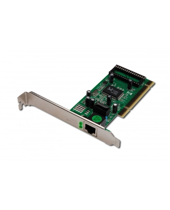 digitus Karta sieciowa przewodowa PCI GigabitLow Profile