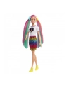 mattel BARBIE Fryzura Kolorowa Panterka Lalka GRN81 - nr 10