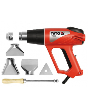 YATO OPALARKA 70~550°C 2000W Z AKSESORIAMI   82291