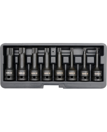 YATO KLUCZE SPLINE UDAROWE 8 elem 1069 nr 2