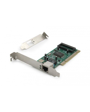 digitus Karta sieciowa przewodowa PCI GigabitLow Profile
