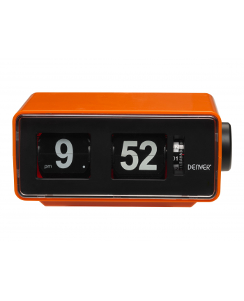 Radiobudzik retro Denver CR-425 pomarańczowy