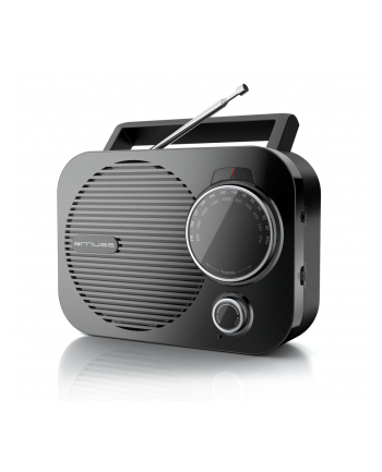 muse Muza | M-050 R | Przenośne radio | Wejście AUX | Czarny