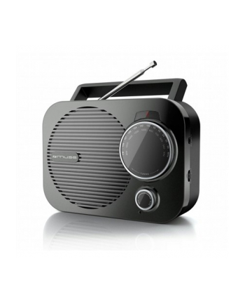 muse Muza | M-050 R | Przenośne radio | Wejście AUX | Czarny