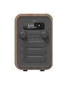 Radio retro DAB+/FM Denver DAB-48 drewno+szary front - nr 1