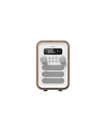 Radio retro DAB+/FM Denver DAB-48 drewno+biały front nr 2