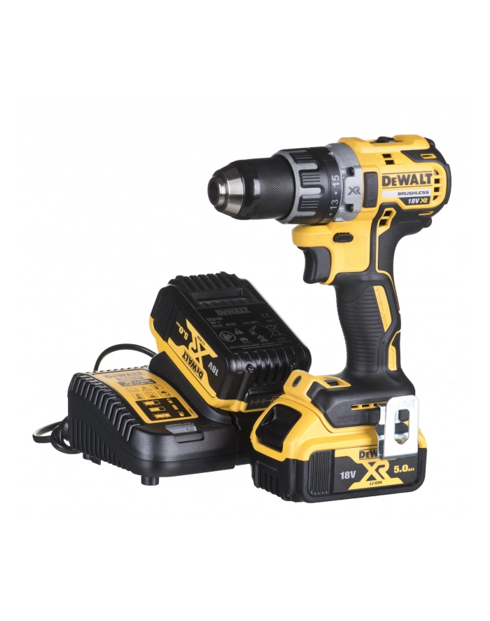 dewalt wiertarko-wkrętarka xr 18v 5ah 72nm 13mm główny