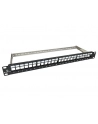 a-lan Patch panel pusty 19''; MODULARNYny 24 porty 1U z podporą, niewyposażony ALANTEC - nr 3