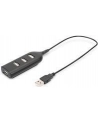 digitus Hub/Koncentrator 4-portowy USB 20 HighSpeed pasywny czarny - nr 15