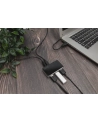 digitus HUB 4-portowy USB 20 HighSpeed aktywny, czarno-srebrny - nr 8