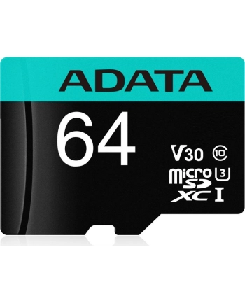 MEMORY MICRO SDXC 64GB W/ADAP/AUSDX64GUI3V30SA2-RA1 ADATA nr 2