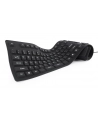 KLAWIATURA FLEXIBLE USB/PS2 ENG BLACK KB-109F-B GEMBIRD - nr 3