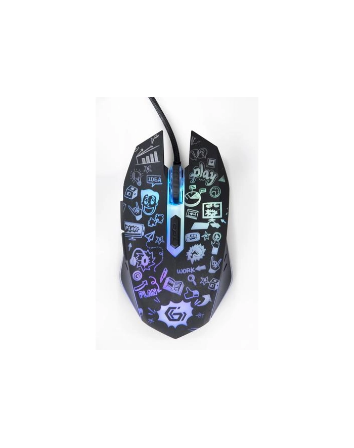 MOUSE USB OPTICAL BLACK/MUS-6B-GRAFIX-01 GEMBIRD główny