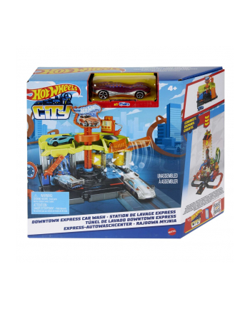 Hot Wheels City Mały zestaw Rajdowa myjnia HDR27 HDR24 MATTEL