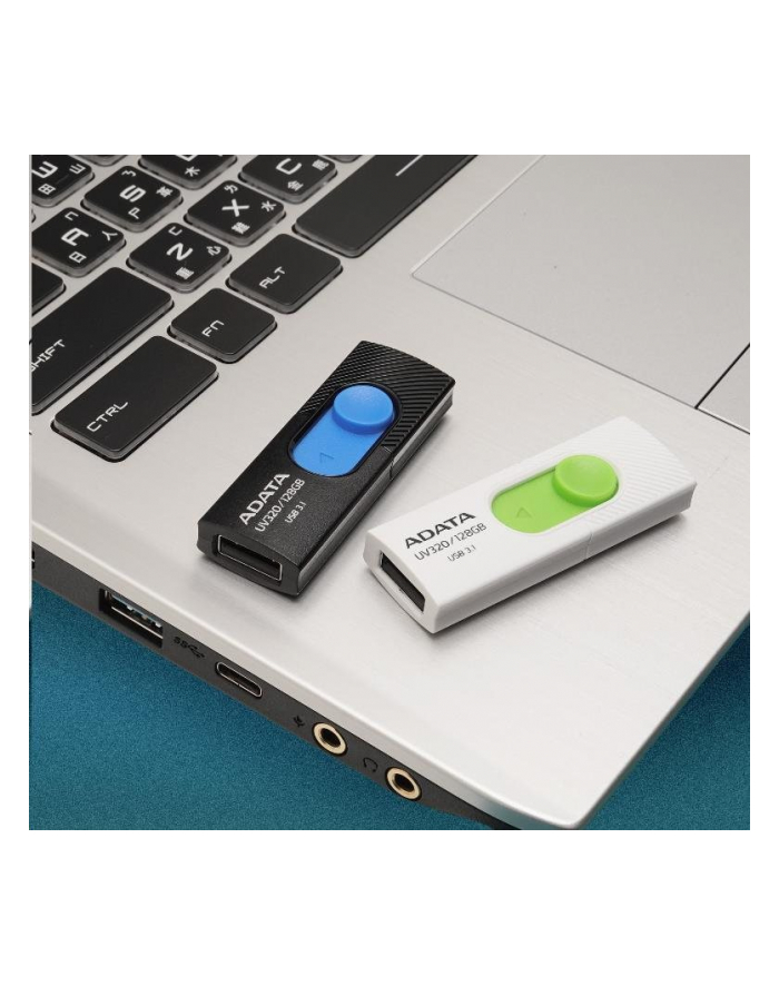MEMORY DRIVE FLASH USB3 128GB/BLACK AUV320-128G-RBKBL ADATA główny