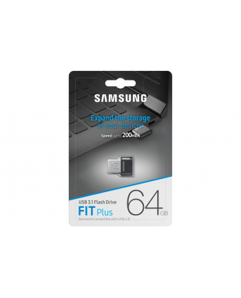 SAMSUNG Karta pami?ci FIT Plus Gray USB 31 64GB