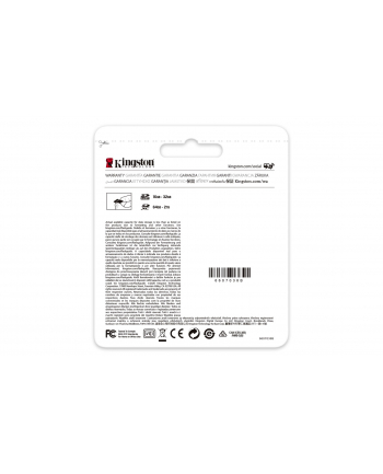 MEMORY SDXC 64GB UHS-I SDG3/64GB KINGSTON