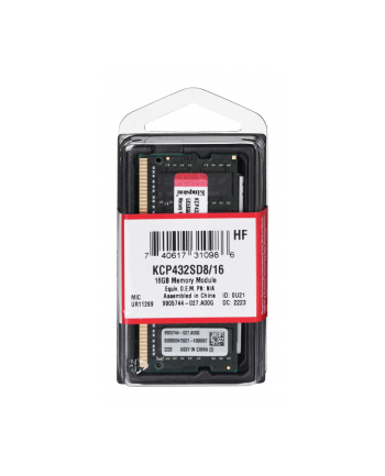 kingston 16GB DDR4-3200MHZ/SODIMM