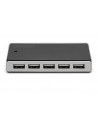 digitus HUB 10-portowy USB 20 HighSpeedaktywny, czarno-srebrny - nr 6