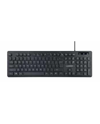 KEYBOARD MULTIMEDIA USB ENG/BLACK KB-UML-02 GEMBIRD