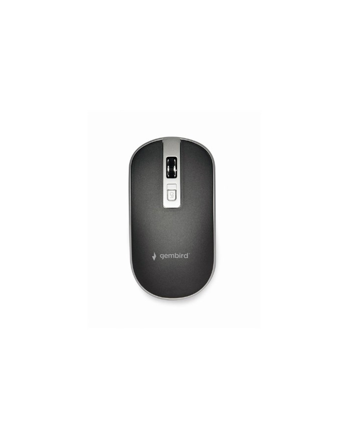 MOUSE USB OPTICAL WRL BLACK/SILVER MUSW-4B-06-BS GEMBIRD główny