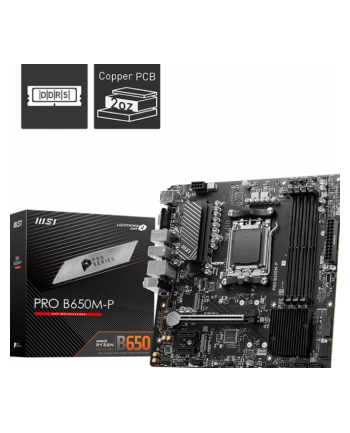 MB AMD B650 SAM5 MATX/PRO B650M-P MSI nr 1