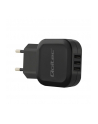 Ładowarka sieciowa Qoltec 50191 17W 3xUSB (czarna) - nr 1