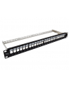 a-lan Patch panel pusty 19''; MODULARNYny 24 porty 1U z podporą, niewyposażony ALANTEC - nr 1