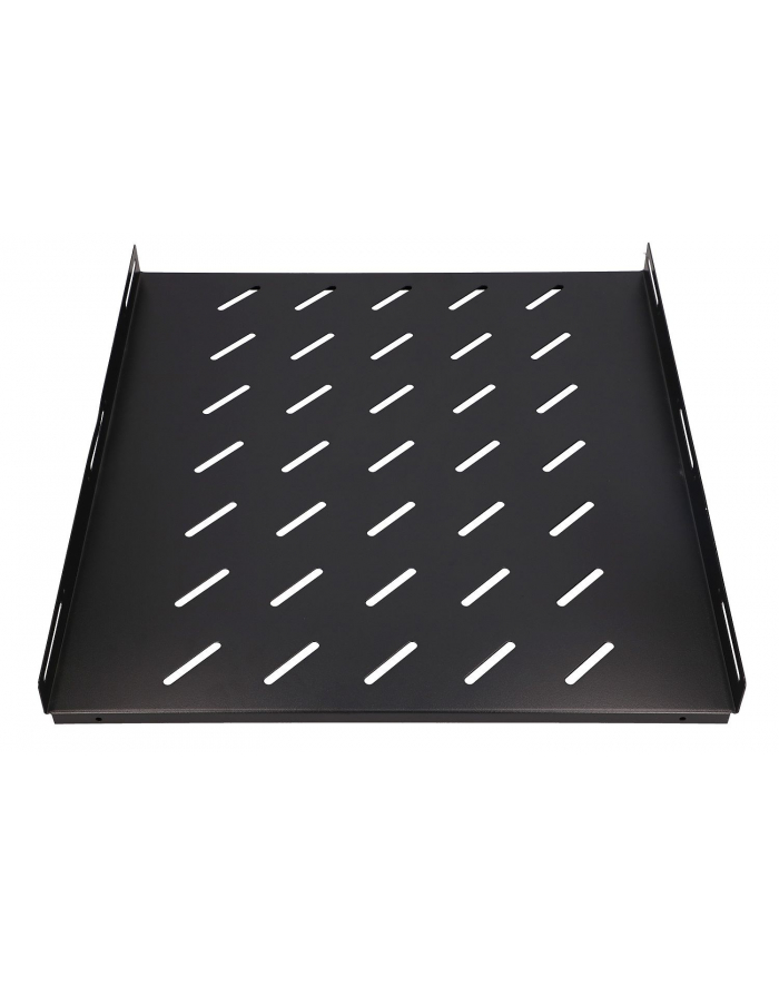 Extralink 1U 600mm Czarna | Półka | 19'';, 602 x 472mm, mocowana punktowo, do szaf o głębokości 800mm główny