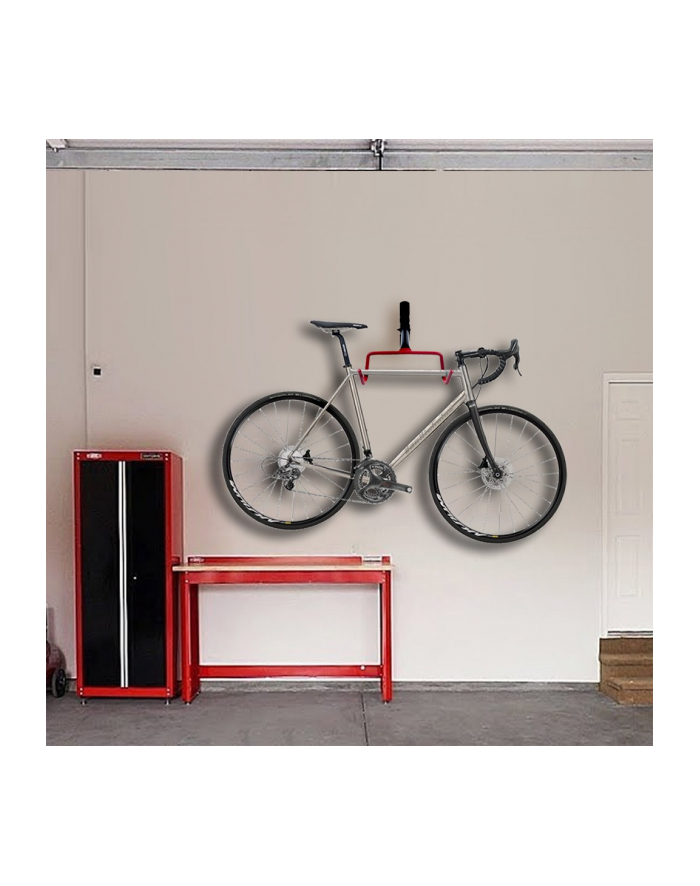 Rowerowy uchwyt ścienny  Maclean, poziomy, stal, max obciążenie 30kg, MC-430 główny