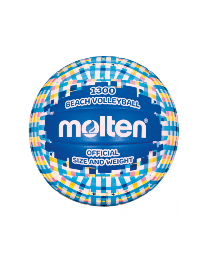 Piłka siatkowa Molten plażowa niebieska V5B1300-CB główny