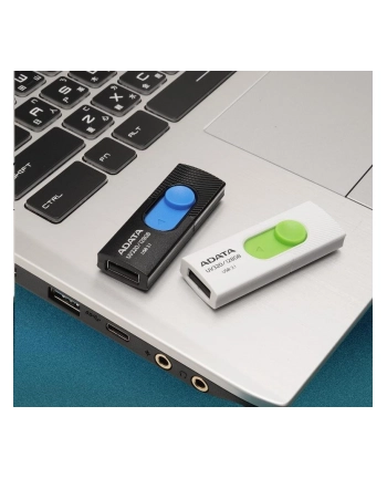 MEMORY DRIVE FLASH USB3 128GB/BLACK AUV320-128G-RBKBL ADATA nr 1