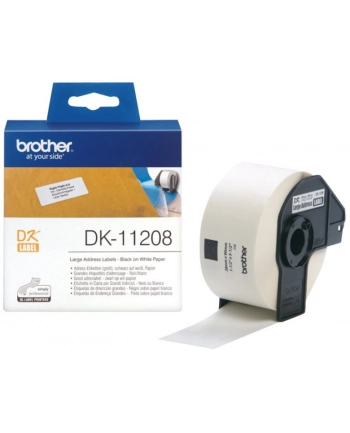 bczerwonyher DK SINGLE LABLE ROLLS/F/ QL-500/550 400PCS/RL 38X90MM