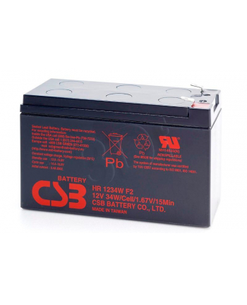 CSB akumulator HR1234W F2 12V/9Ah nr 1
