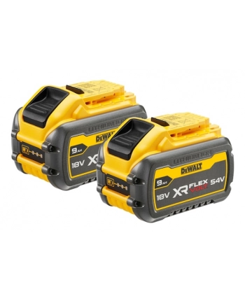 D-EWALT AKUMULATOR FLEXVOLT 18/54V 9,0/3,0Ah DCB547 ZESTAW 2szt nr 1