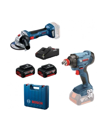 BOSCHZESTAW 18V GDX 180-LI + GWS 180 2x4,0Ah nr 2