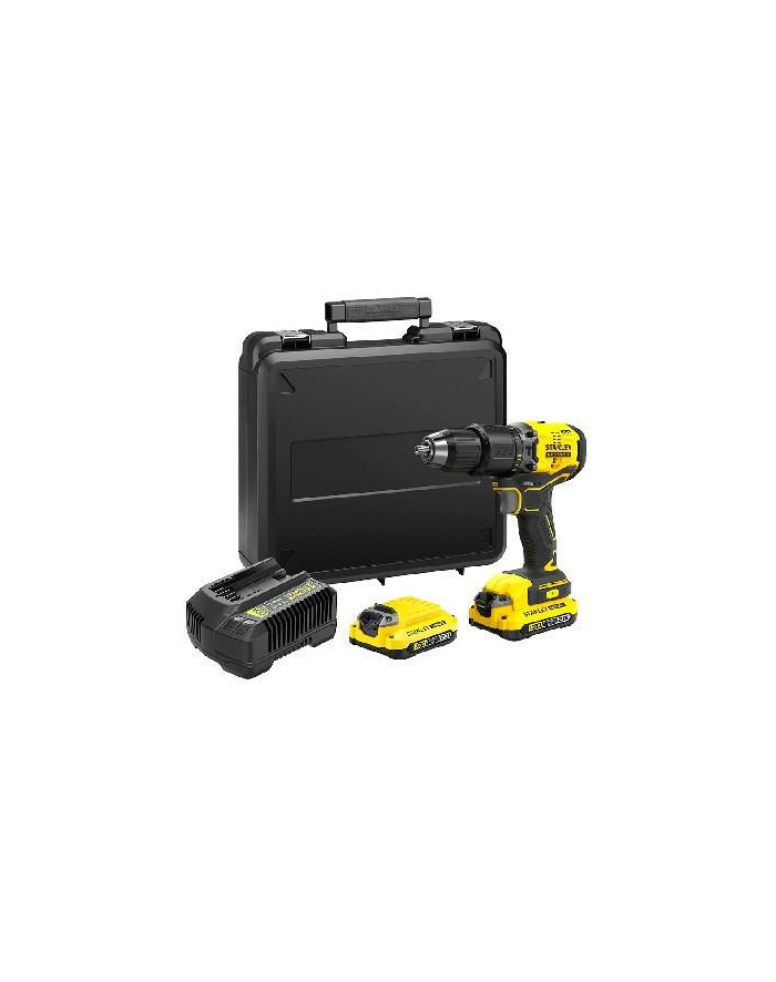 stanley bezszczotk wiert-wkrętarka 18v fatmax v20 2x2,0ah kufer główny