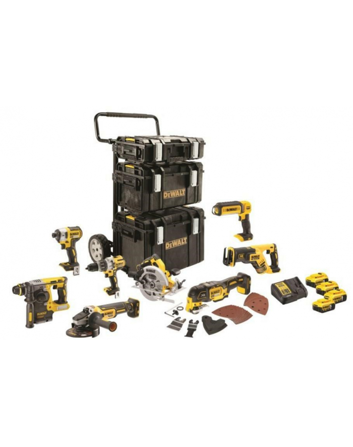 Zestaw combo 8 elementowy 18V DCK853P4 DeWALT główny