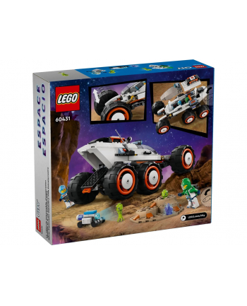 LEGO 60431 CITY Kosmiczny łazik i badanie życia w kosmosie p3